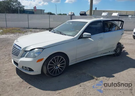 2010 Mercedes-Benz E 350 4Matic из США, поврежденный, VIN WDDHF8HB3AA176256